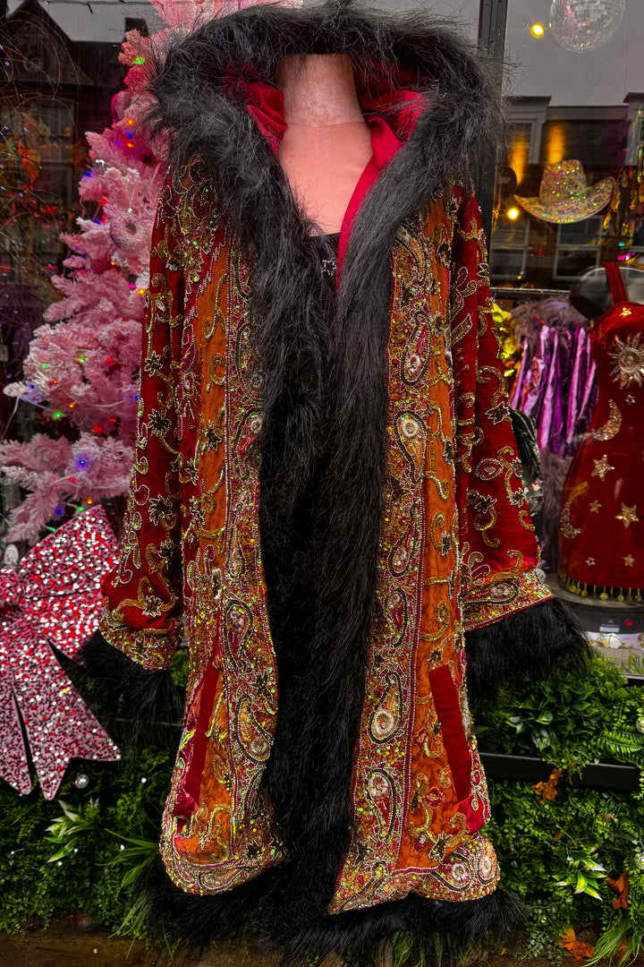 Sari Coat Hooded  XL 14