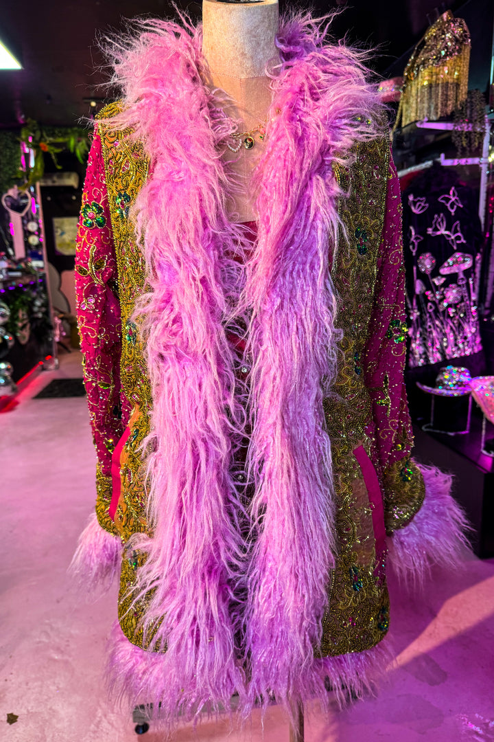 Sari Coat  DELPHINE | UK Size 6-8