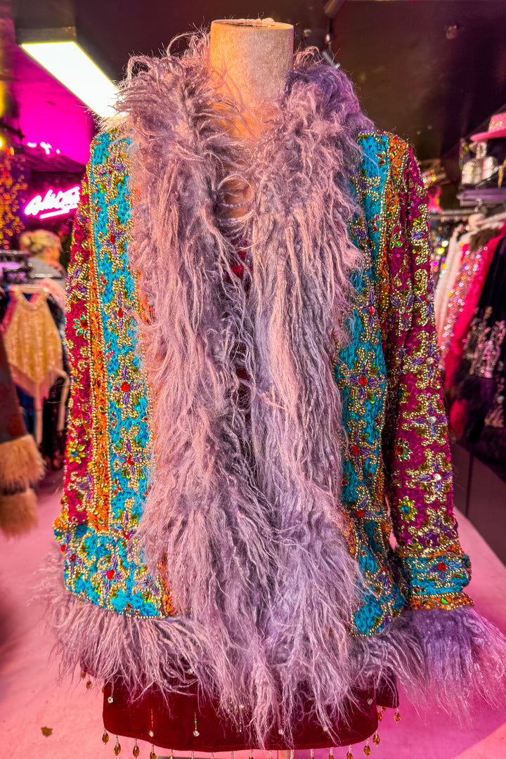 Sari Coat Short with hood COSIMA | UK 10-12