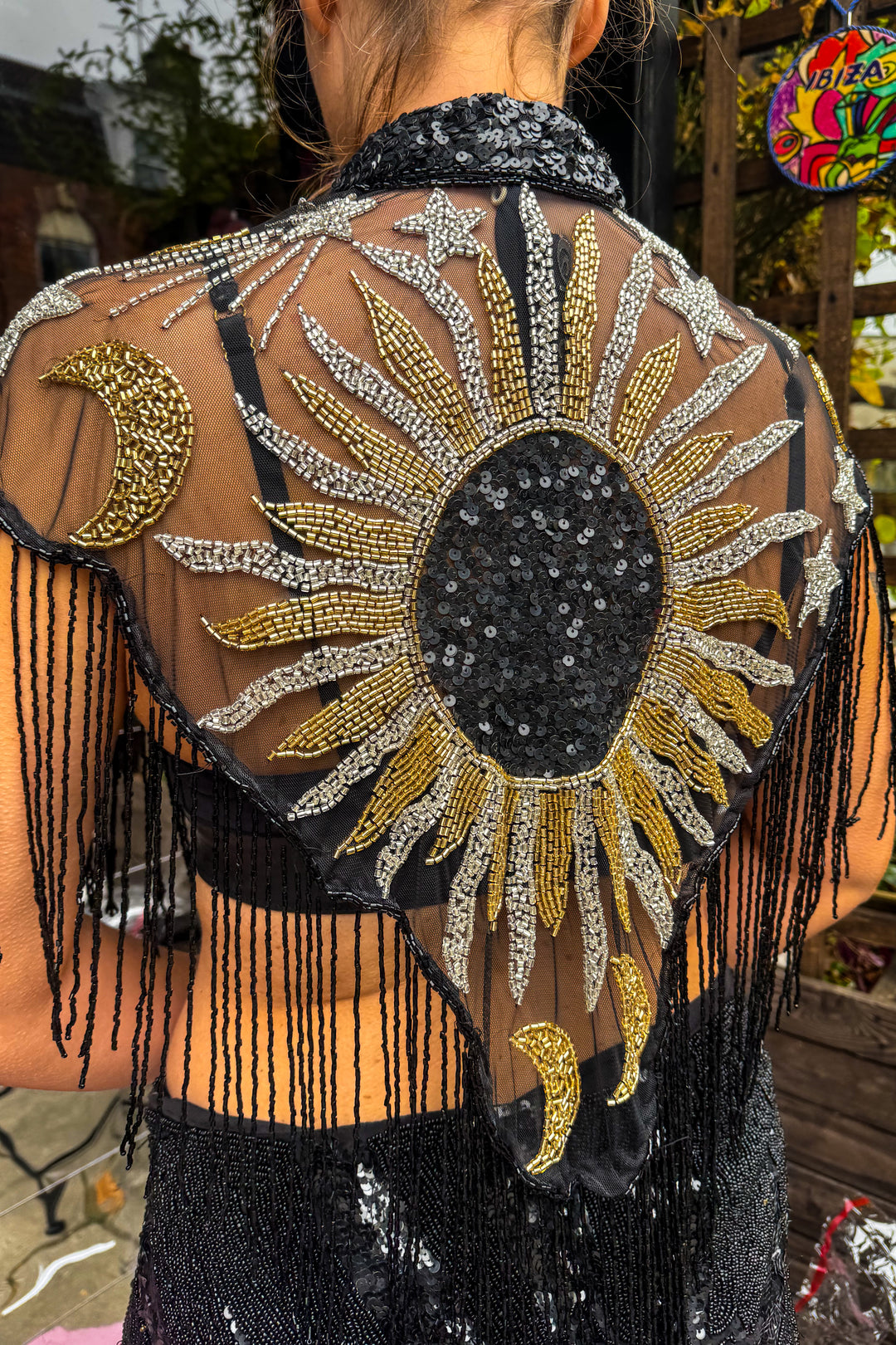Phase Beaded Capelet