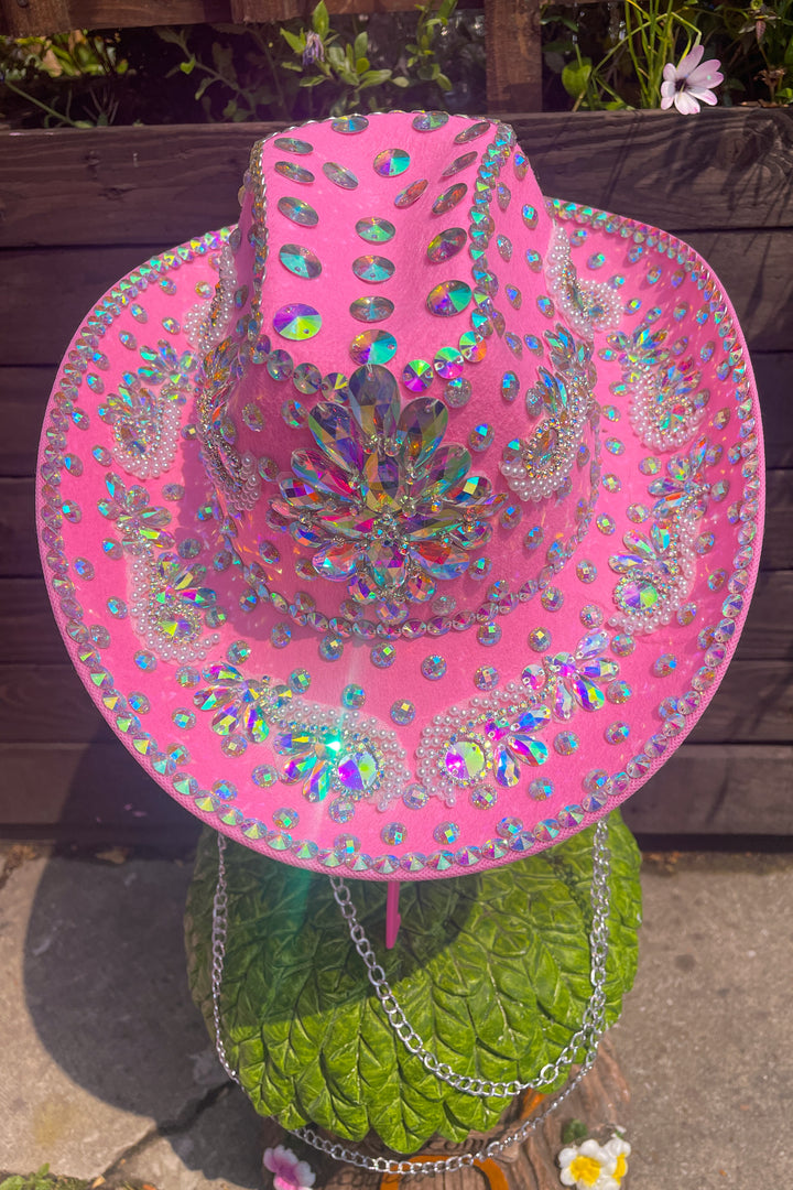 Pink Rodeo Cowboy Hat