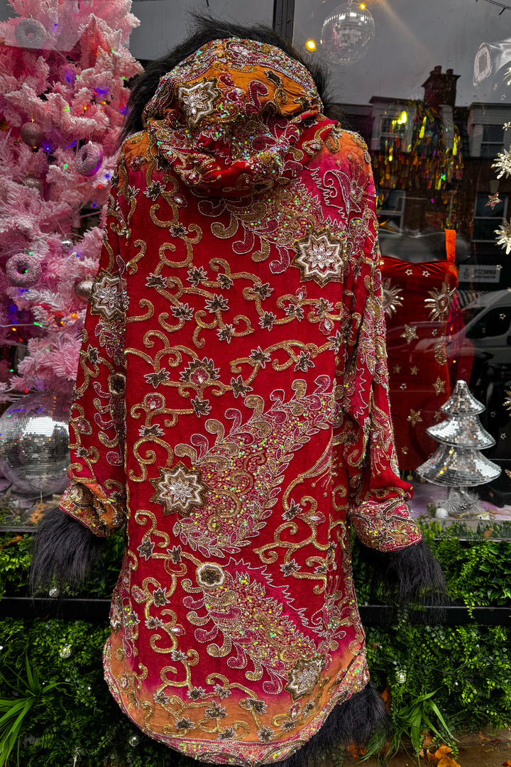 Sari Coat Hooded  XL 14