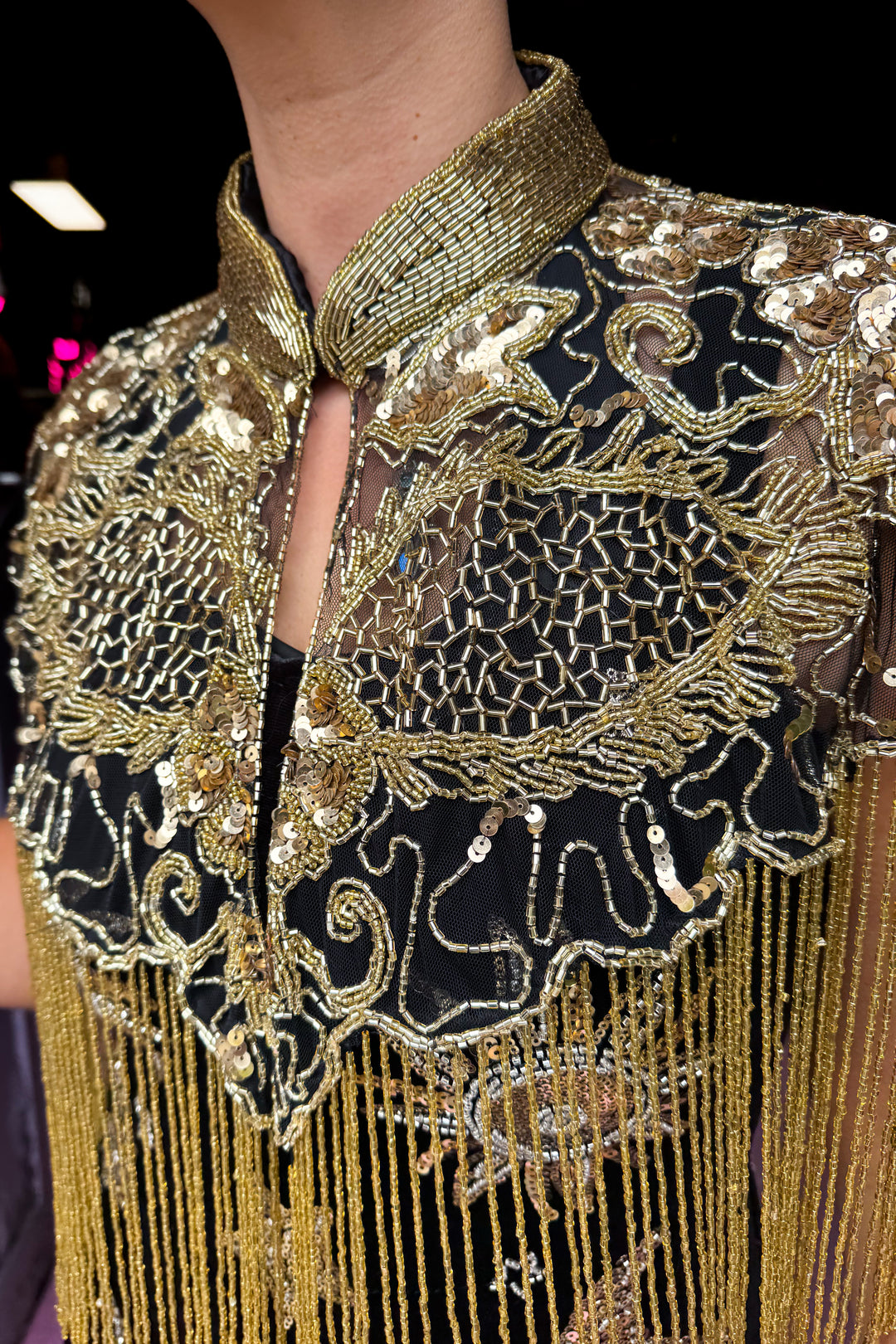 Solstice Beaded Capelet