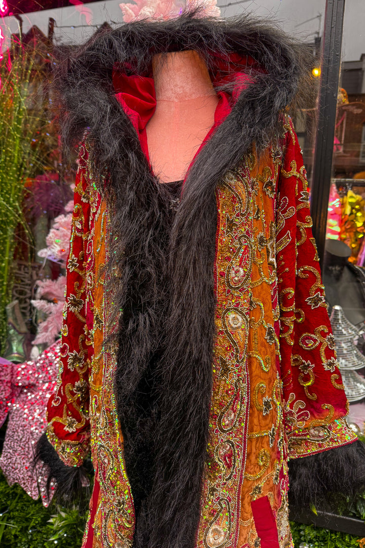 Sari Coat Hooded  XL 14