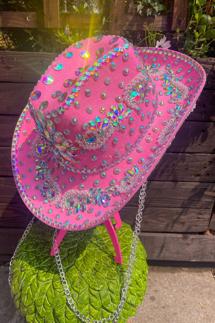 Pink Rodeo Cowboy Hat