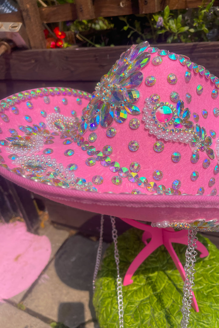 Pink Rodeo Cowboy Hat