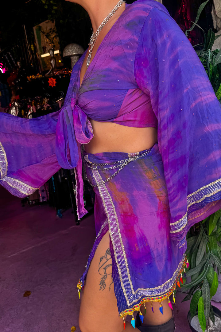 Mystic Skirt Bell Sleeve Set