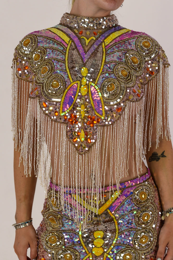Aurora Bloom Capelet