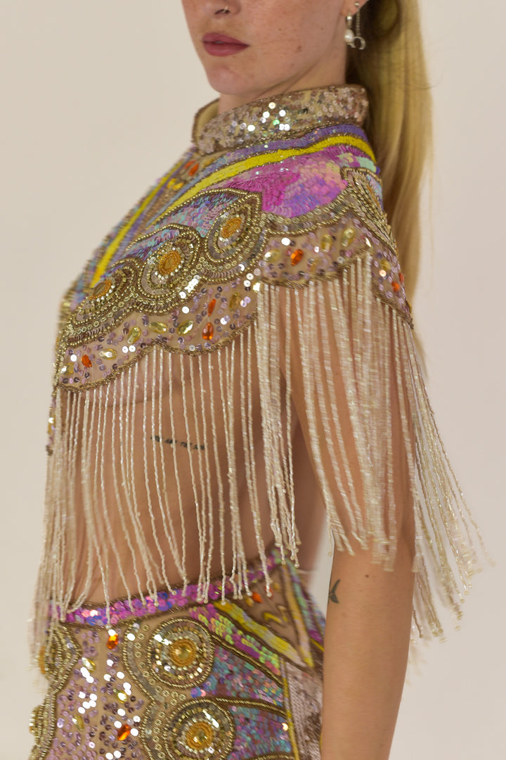 Aurora Bloom Capelet