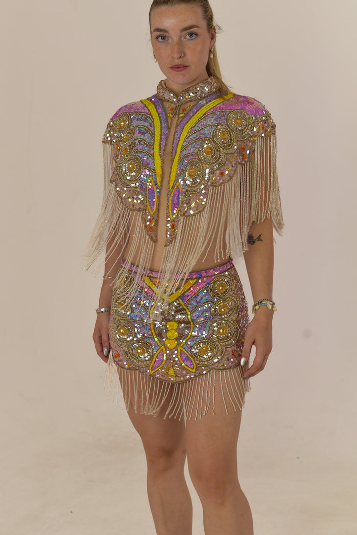 Aurora Bloom Capelet
