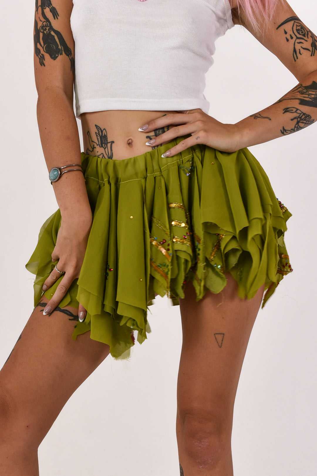 Fawn Rag Skirt