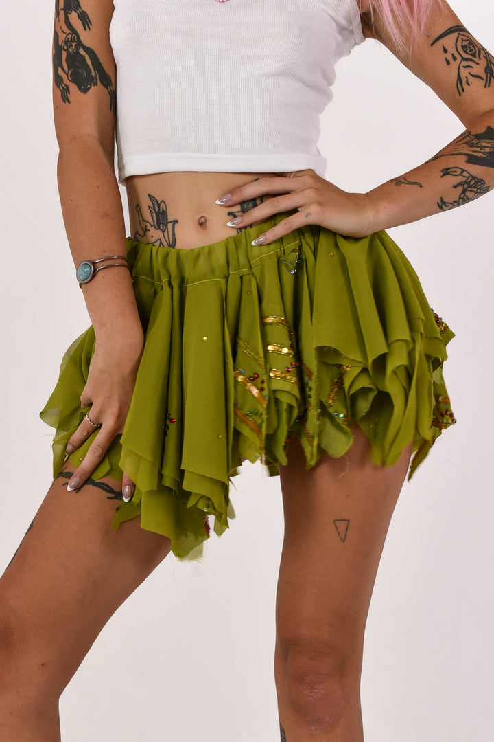 Fawn Rag Skirt