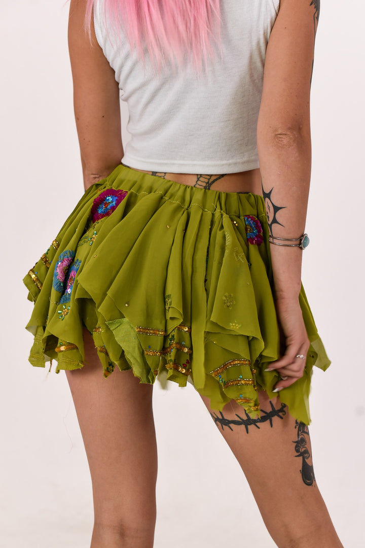 Fawn Rag Skirt