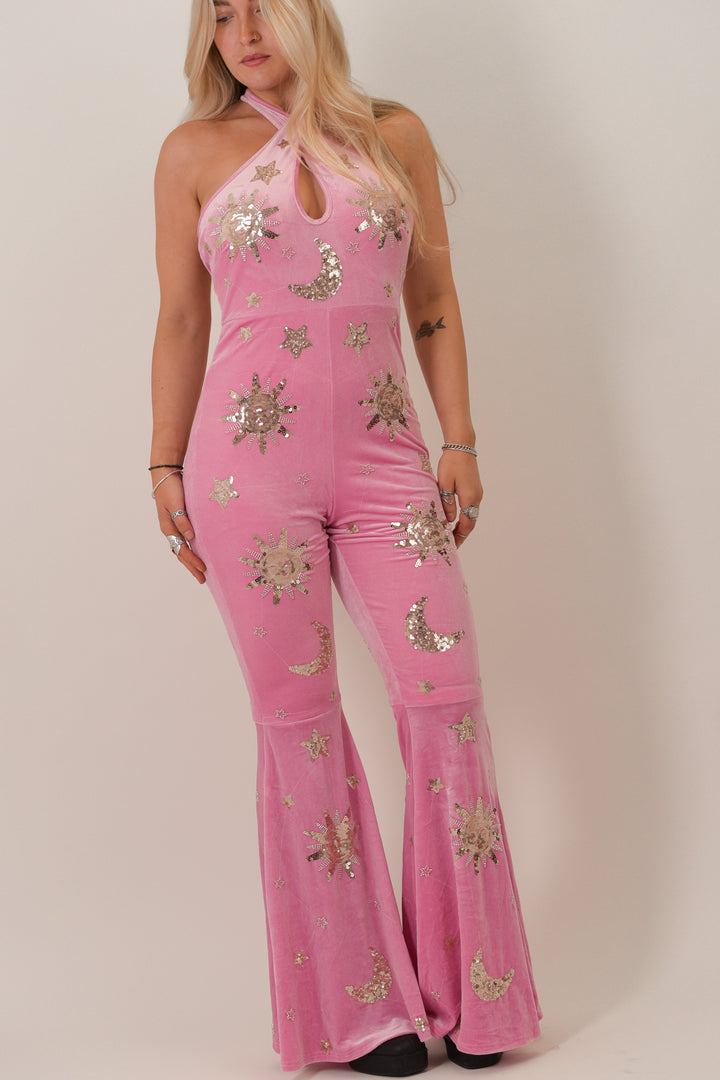 The Phase Catsuit Pink