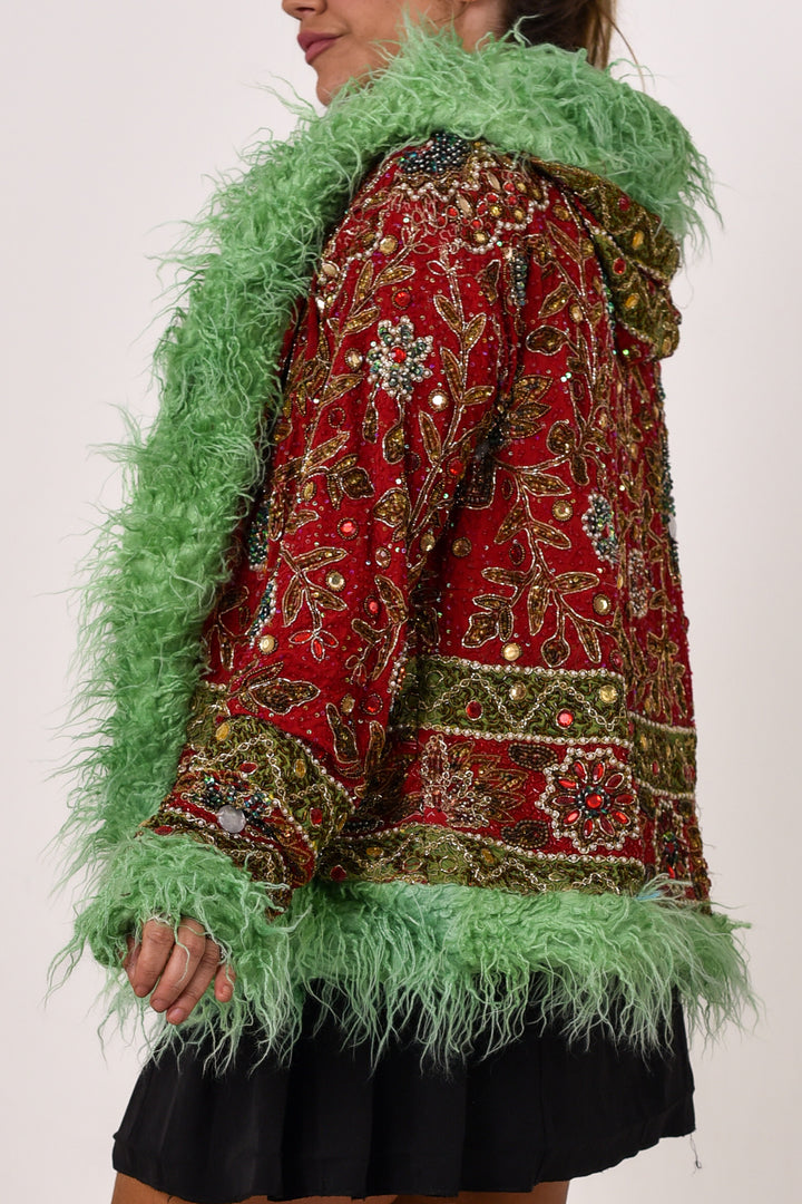 Sari Coat Harvest | Size XL UK 14-16