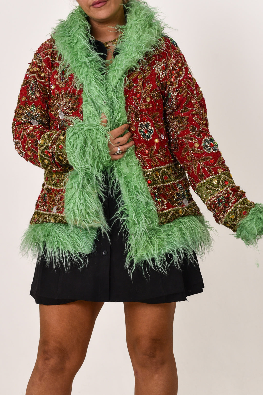 Sari Coat Harvest | Size XL UK 14-16