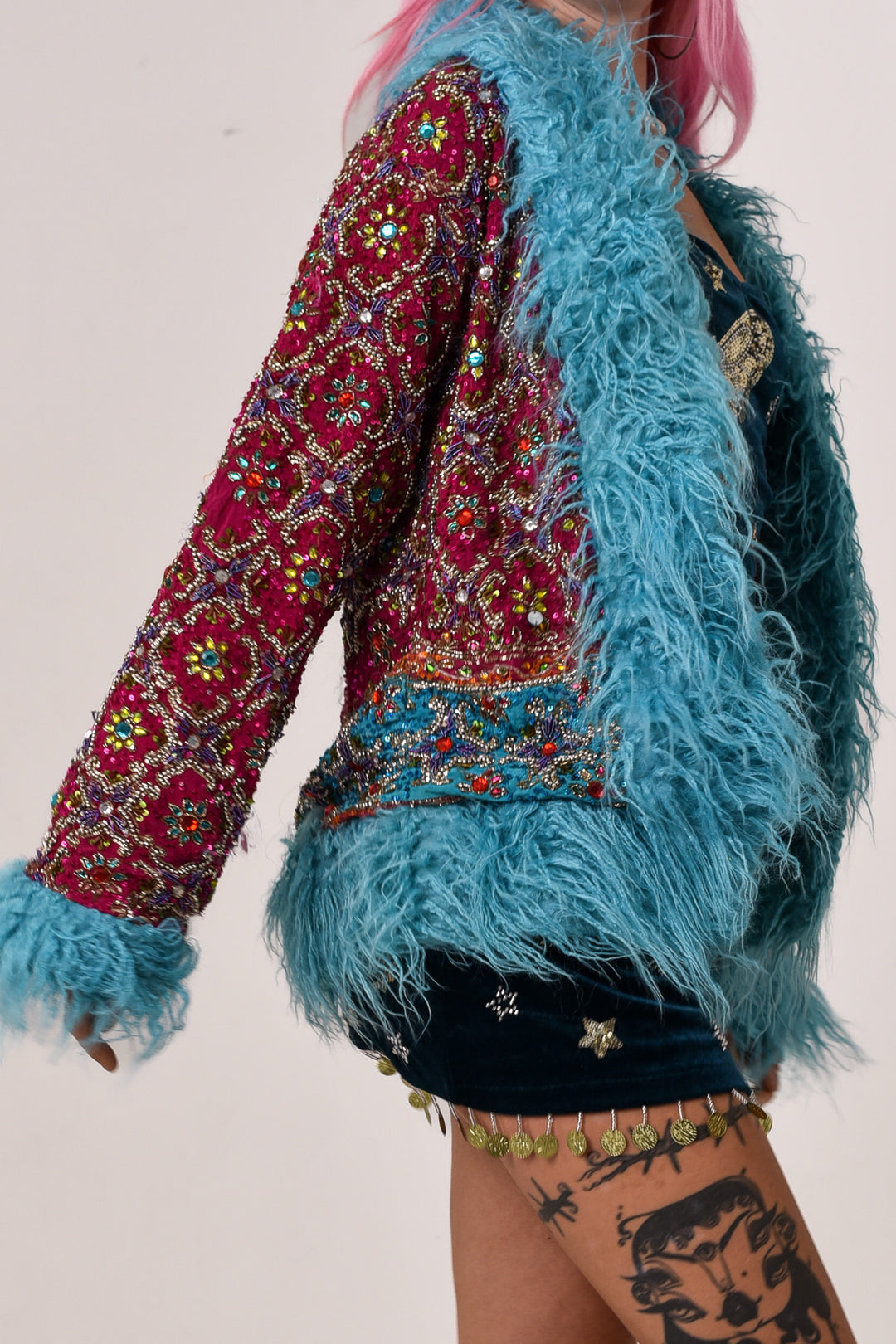 Sari Coat Nutmeg | S Size UK 8-10
