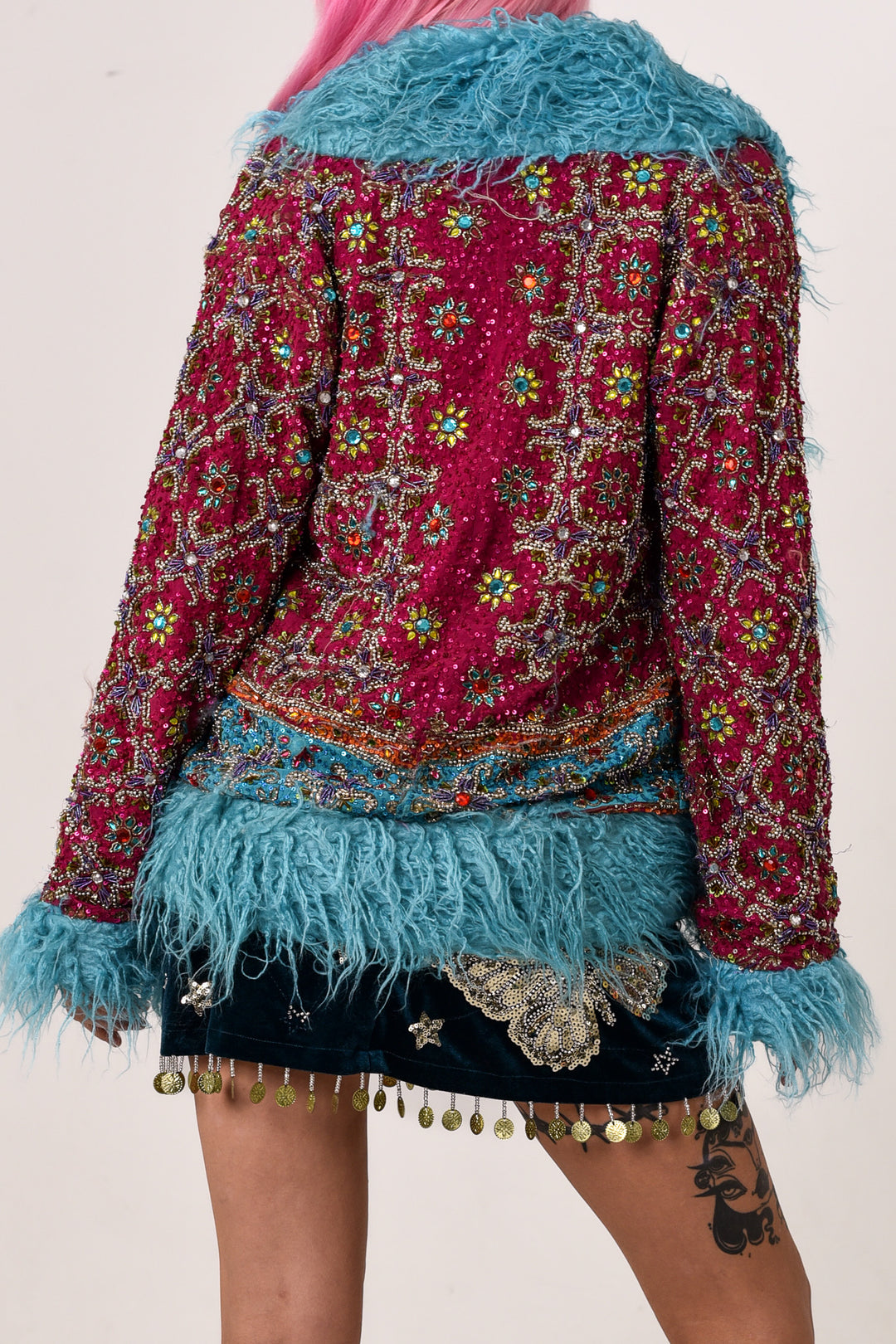 Sari Coat Nutmeg | S Size UK 8-10