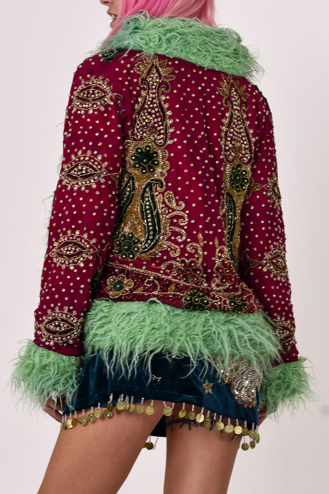 Sari Coat Isolde | S Size UK 8-10