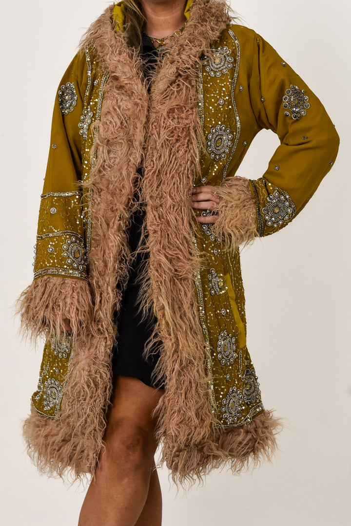 Sari Coat Solstice | Size XL UK 14-16