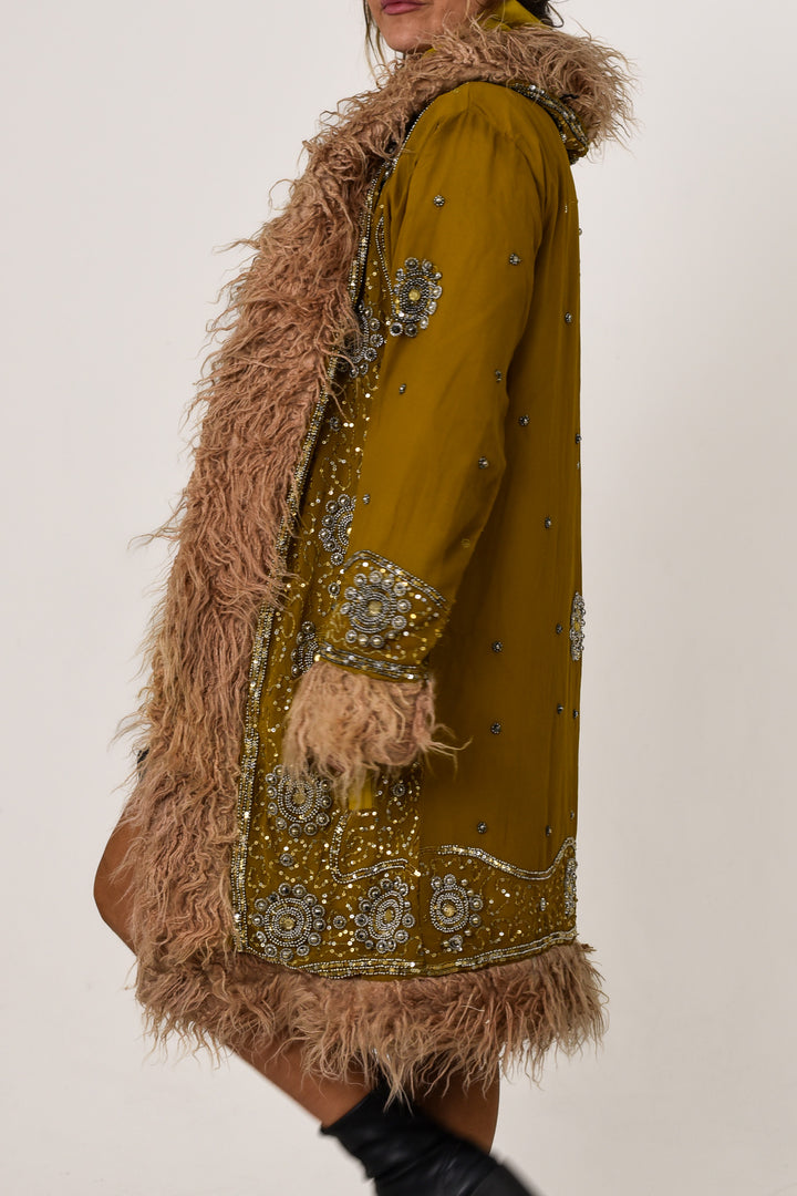 Sari Coat Solstice | Size XL UK 14-16
