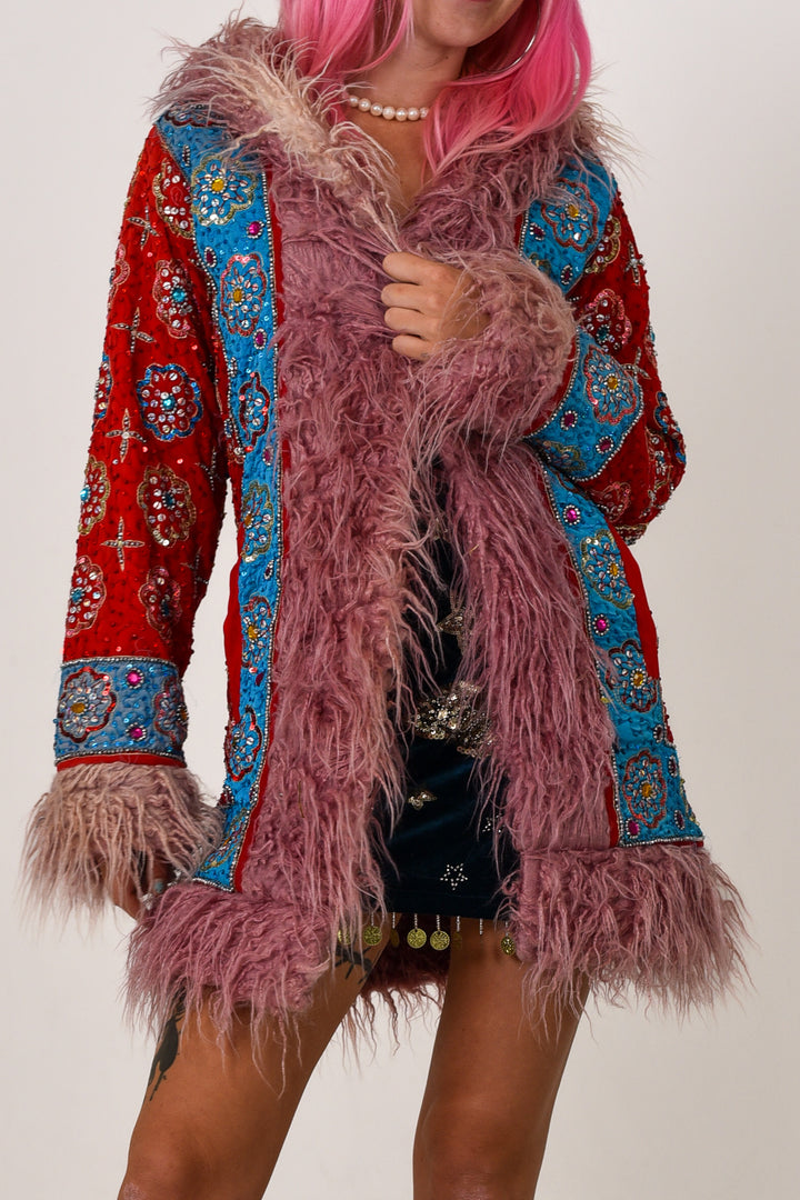 Sari Coat Gaia | S Size UK 8-10
