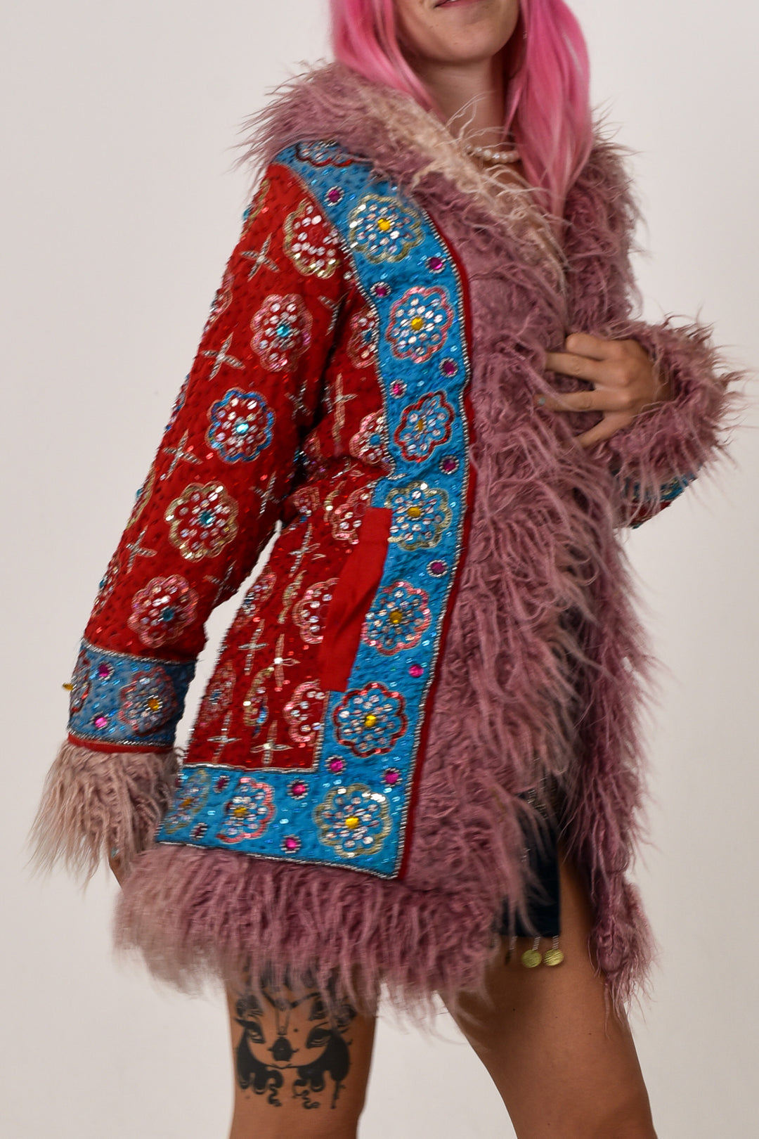 Sari Coat Gaia | S Size UK 8-10