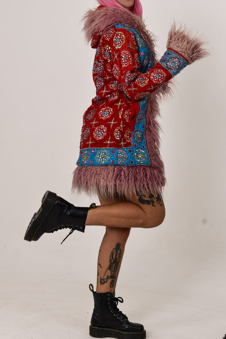 Sari Coat Gaia | S Size UK 8-10