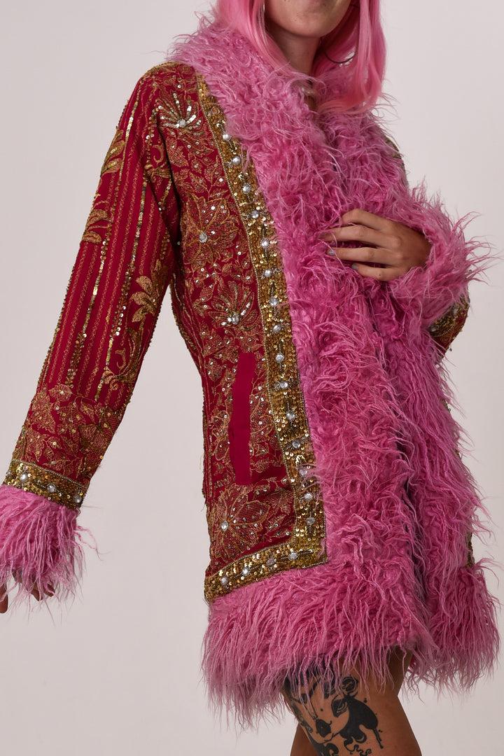 Sari Coat Elowen | S Size UK 8-10