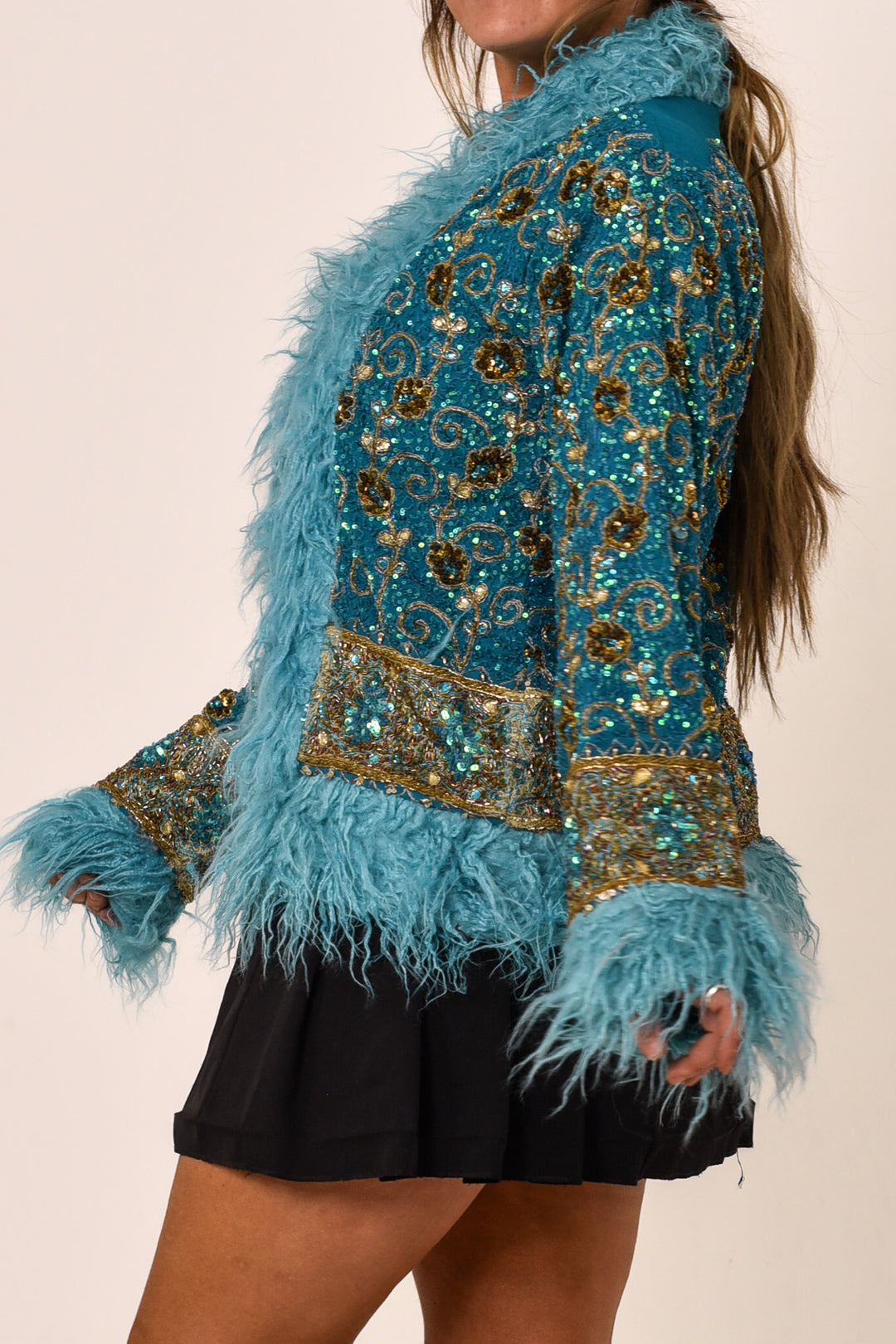 Sari Coat Nova| Size L UK 14