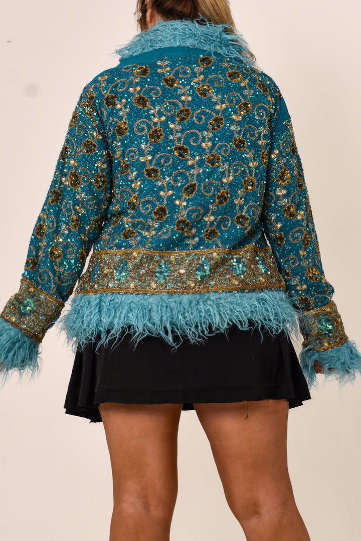 Sari Coat Nova| Size L UK 14