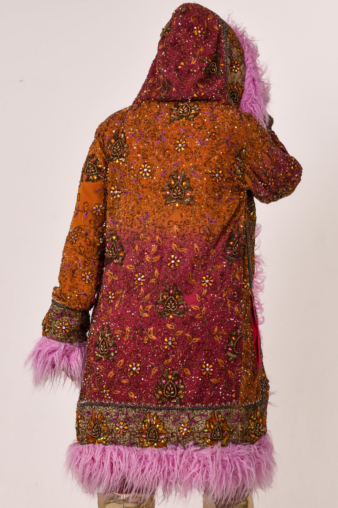 Sari Coat Auburn | M Size UK 12