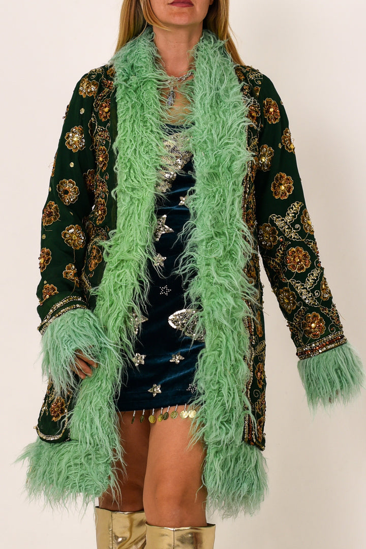 Sari Coat Acorn | M Size UK 12