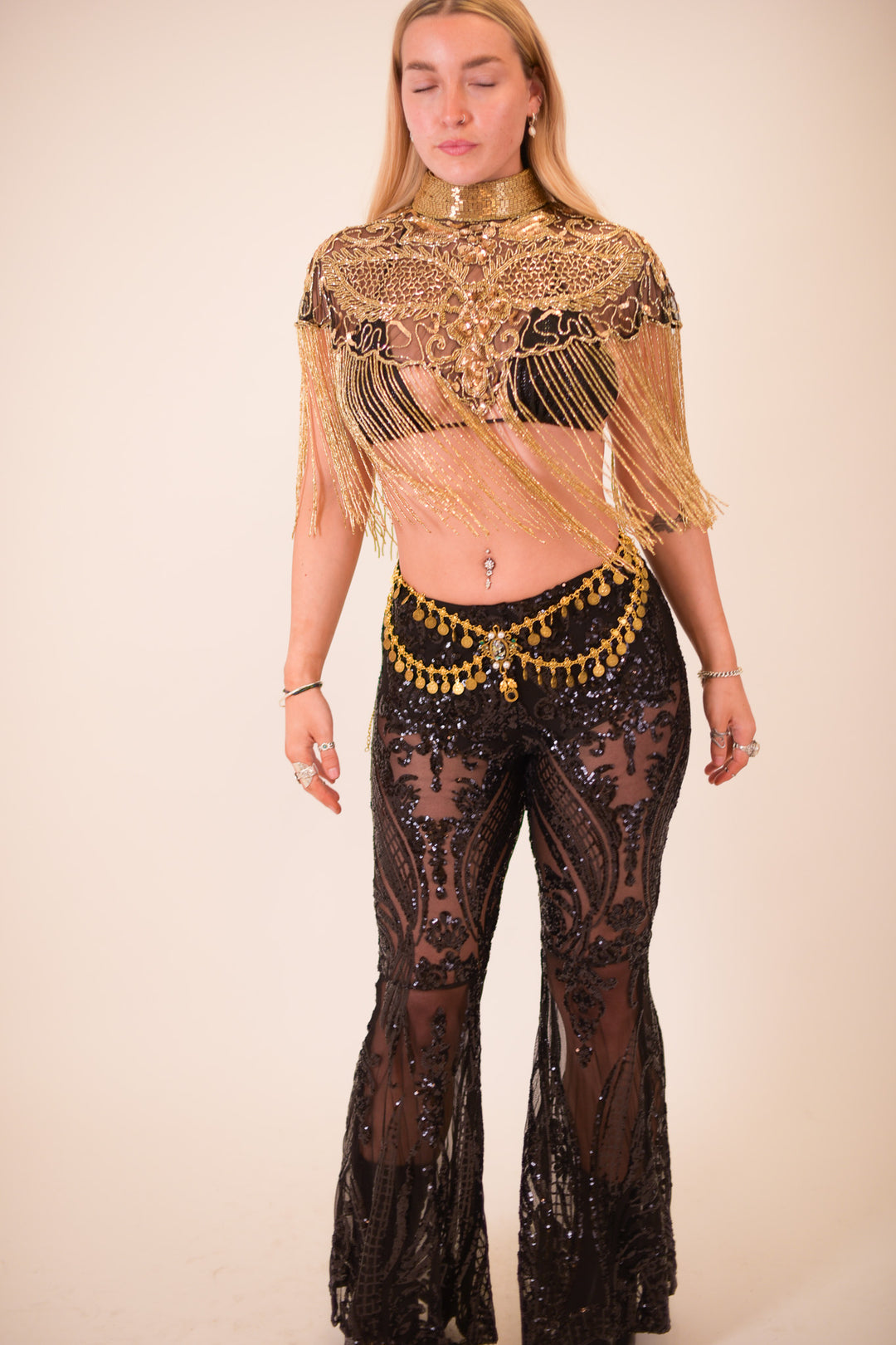 Solstice Beaded Capelet