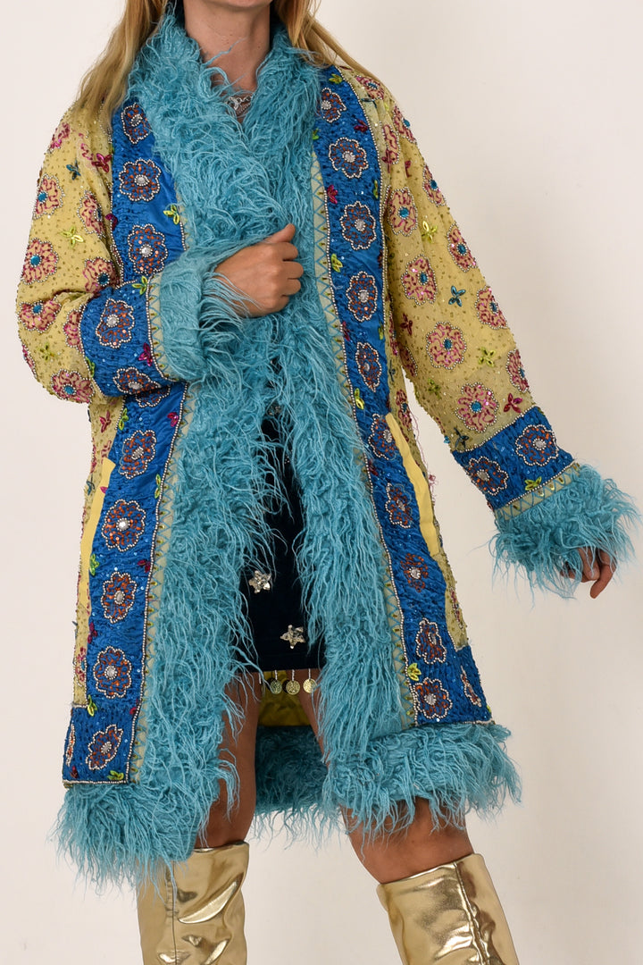 Sari Coat Clover | M Size UK 12