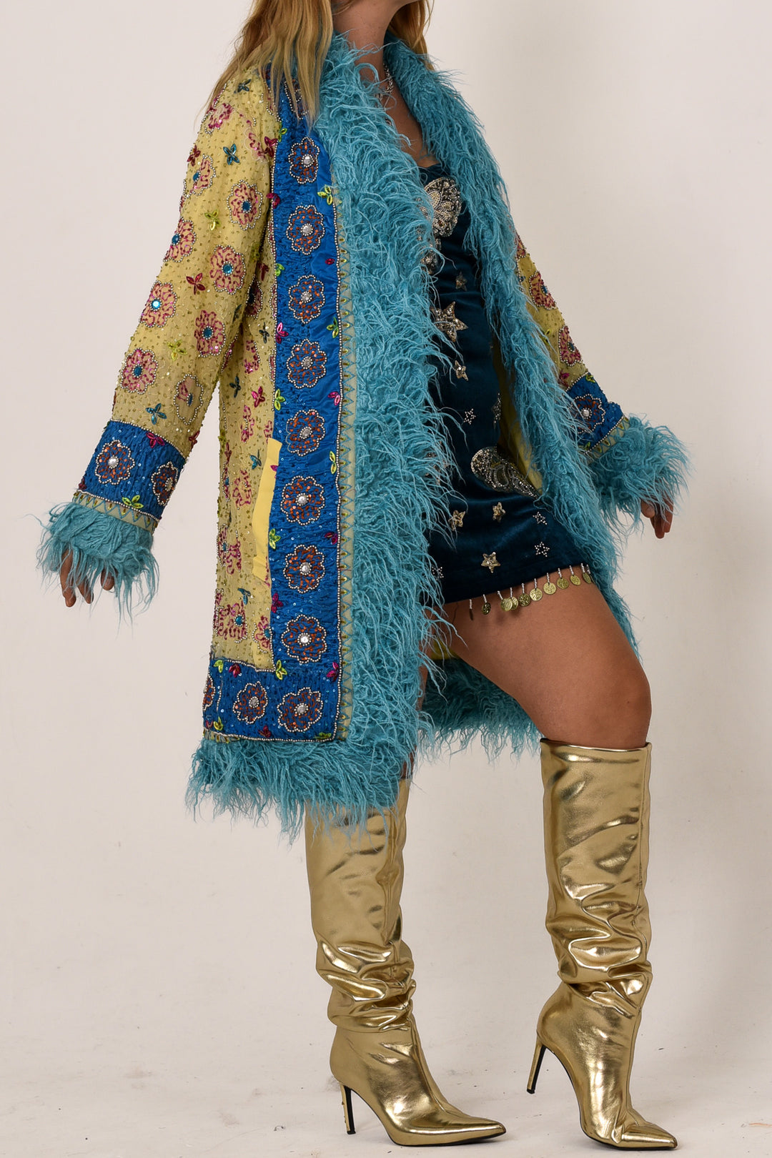 Sari Coat Clover | M Size UK 12