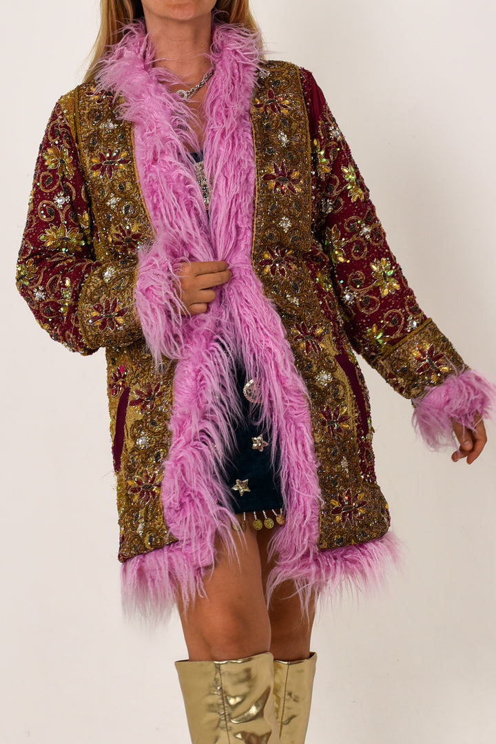 Sari Coat Honey Pie | Size M UK 12