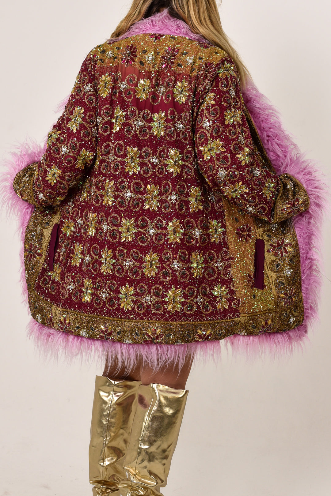 Sari Coat Honey Pie | Size M UK 12