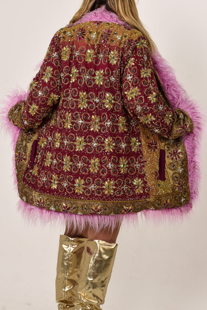 Sari Coat Honey Pie | Size M UK 12