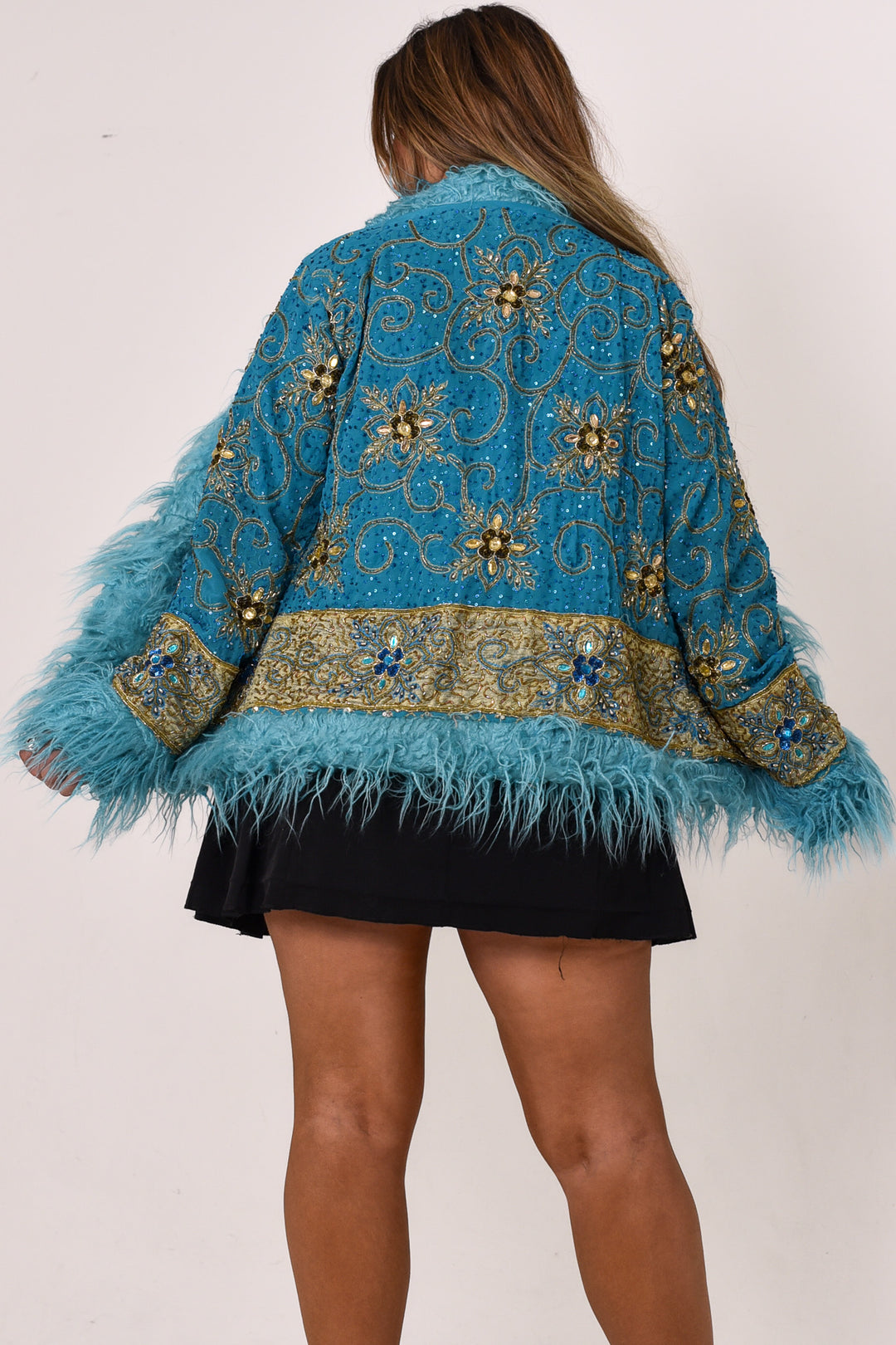 Sari Coat Fleetwood | Size L UK 14