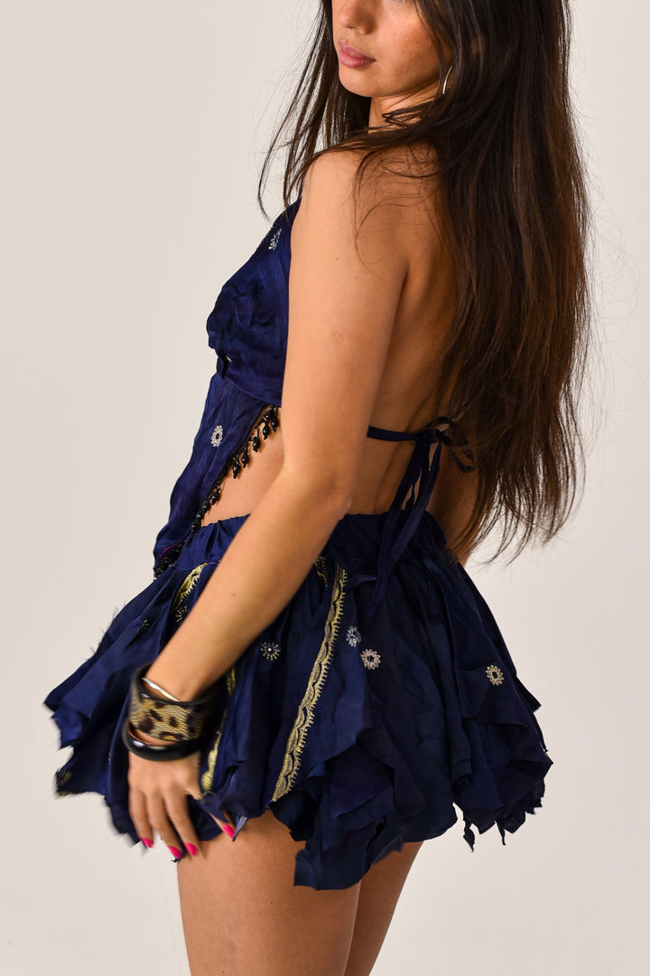 Fable Halter Top and Skirt Set