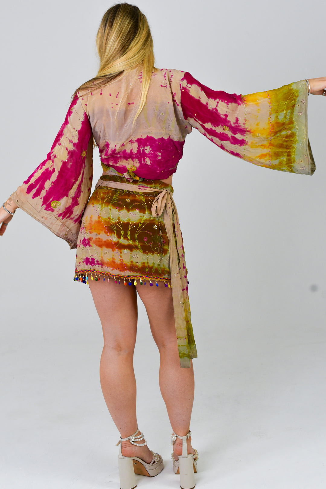 Clove Skirt & Bell Sleeve Set