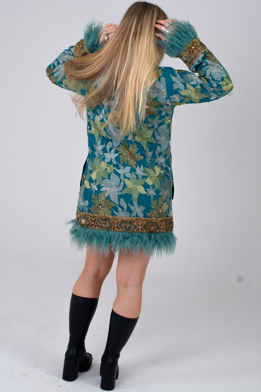 Sari Coat JUNGLE | Size UK 6 - 8