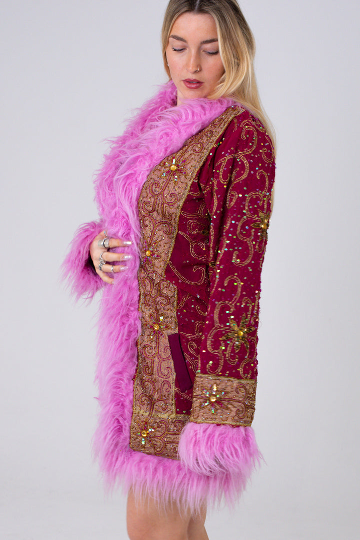 Sari Coat | ROYAL | UK Size 10-12