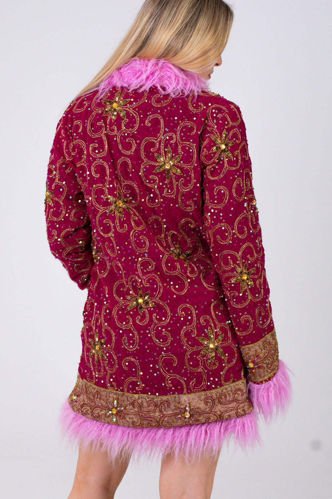 Sari Coat | ROYAL | UK Size 10-12
