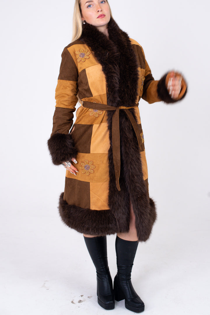 Joni Patchwork Coat