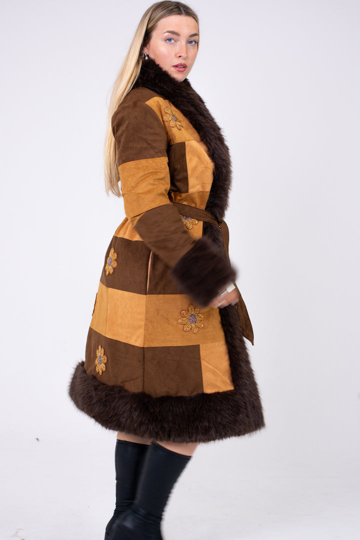 Joni Patchwork Coat