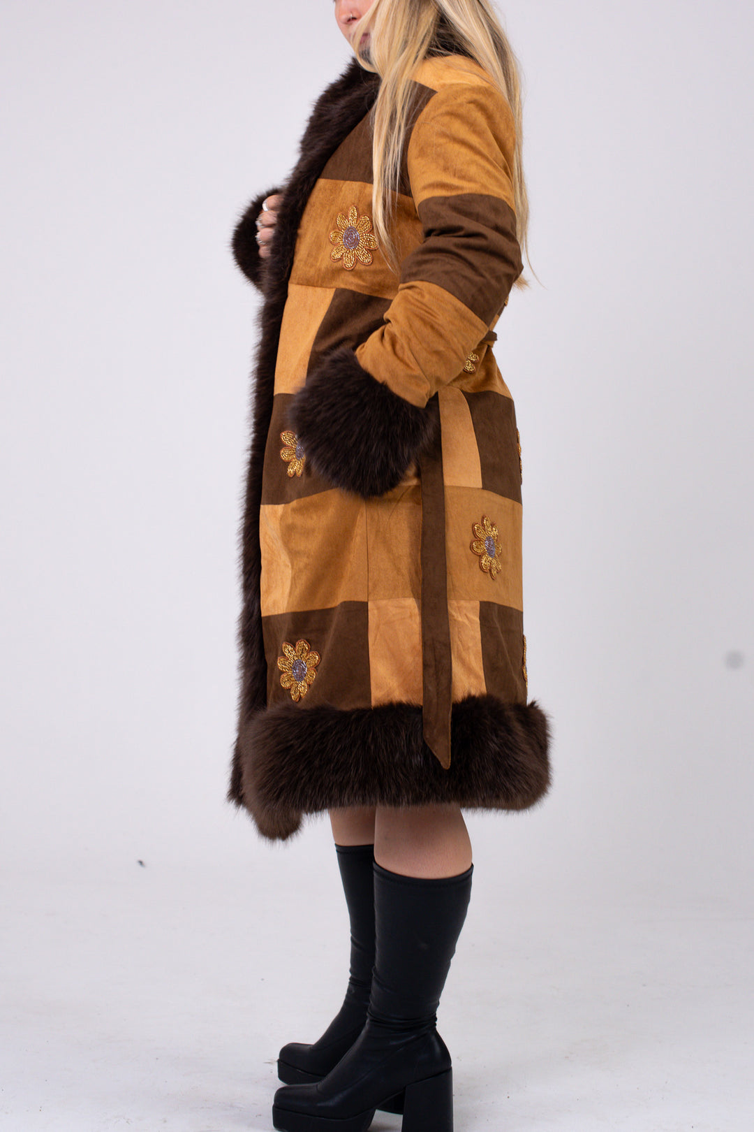 Joni Patchwork Coat