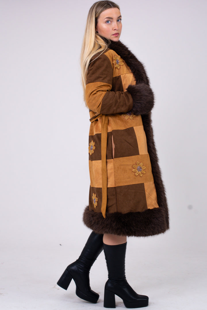 Joni Patchwork Coat
