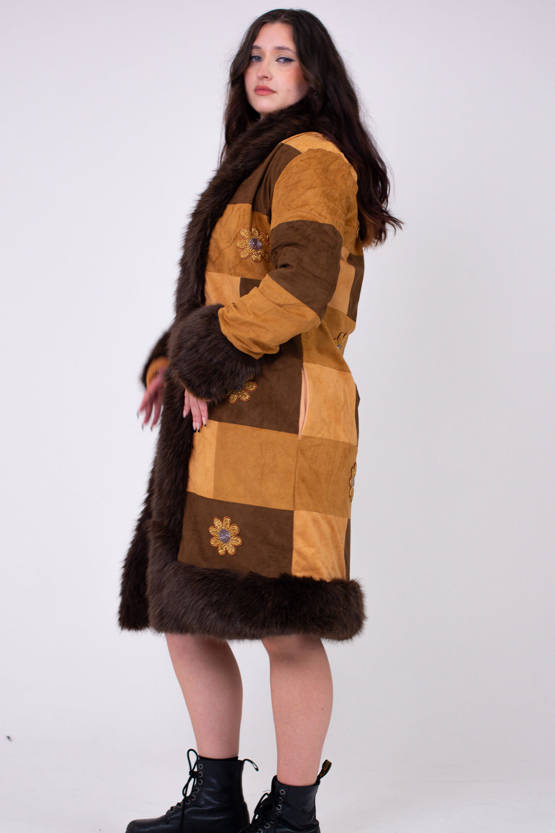 Joni Patchwork Coat